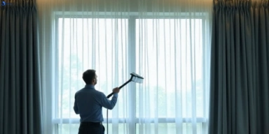 Commercial drapes cleaning service bakery-hill-vic hotels offices